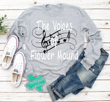 Load image into Gallery viewer, Voices of Flower Mound Long Sleeve Tee
