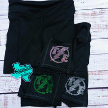 Load image into Gallery viewer, Thunder Extreme: "Crystal Logo Shorts" -YOUTH & ADULT Sizes