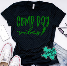 Load image into Gallery viewer, Thunder Extreme: "Comp Day Vibes" Black Tee or Sweatshirt