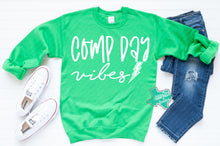 Load image into Gallery viewer, Thunder Extreme: "Comp Day Vibes" Green Tee or Sweatshirt