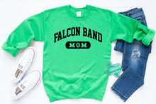 Load image into Gallery viewer, LDHS FALCONS: BAND Classic Arch Green/Black Tee or Sweatshirt