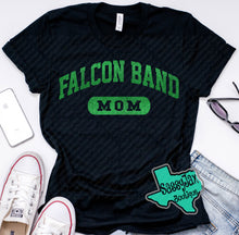 Load image into Gallery viewer, LDHS FALCONS: BAND Classic Arch Black Tee or Sweatshirt