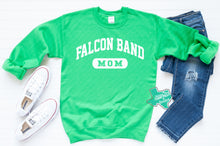 Load image into Gallery viewer, LDHS FALCONS: BAND Classic Arch Green/White Tee or Sweatshirt