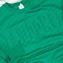 Load image into Gallery viewer, LAKE DALLAS FALCONS: Falcons Double Fleece Applique Sweatshirt-Green