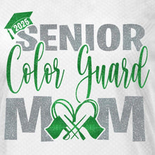 Load image into Gallery viewer, LDHS FALCONS: COLOR GUARD Senior Mom Jersey-WHITE