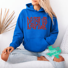 Load image into Gallery viewer, ARGYLE REDHAWKS: Redhawks Wonky Hoodie-Royal