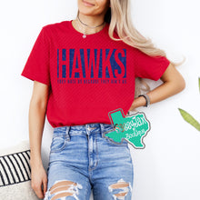 Load image into Gallery viewer, ARGYLE REDHAWKS: Hawks Ain't Us Tees-Red