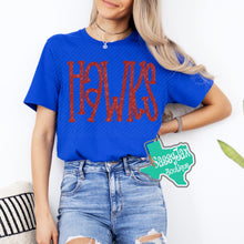 Load image into Gallery viewer, ARGYLE REDHAWKS: Hawks Oversize Tees-Royal