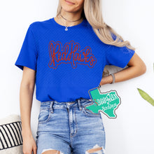 Load image into Gallery viewer, ARGYLE REDHAWKS: RedHawks Script Outline Tees-Royal