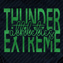 Load image into Gallery viewer, Thunder Extreme: "Thunder Extreme Athletics" Black Tee or Sweatshirt