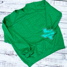 Load image into Gallery viewer, Thunder Extreme: “Double Fleece Applique" Green Sweatshirt