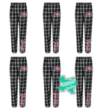 Load image into Gallery viewer, Cheer Explosion: Logo Flannel Pants-Youth or Adult sizes!