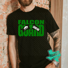 Load image into Gallery viewer, LDHS FALCONS: COLOR GUARD Falcon Guard Senior DAD Black Tee or Sweatshirt