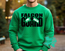 Load image into Gallery viewer, LDHS FALCONS: COLOR GUARD Falcon Guard Senior DAD Green Tee or Sweatshirt