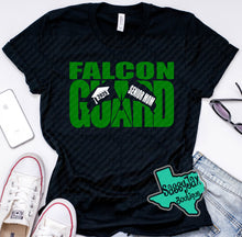 Load image into Gallery viewer, LDHS FALCONS: COLOR GUARD Falcon Guard Senior MOM Black Tee or Sweatshirt