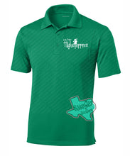 Load image into Gallery viewer, LDHS FALCONS: HIGHSTEPPERS Embroidered Logo Polo-Green