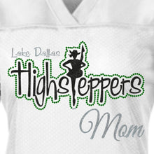Load image into Gallery viewer, LDHS FALCONS: HIGHSTEPPERS Highstepper Mom SENIOR Jersey-White