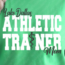 Load image into Gallery viewer, LDHS FALCONS: ATHLETIC TRAINER Mom Tee
