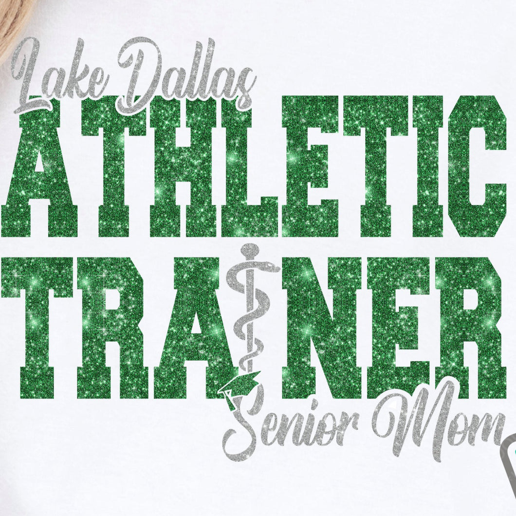 LDHS FALCONS: ATHLETIC TRAINER Senior Mom Tee