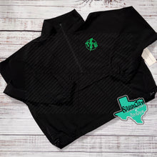 Load image into Gallery viewer, Thunder Extreme: “Logo Crop 1/4 Zip Jacket" Black
