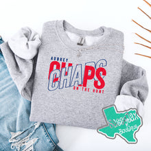 Load image into Gallery viewer, &#39;Chaps Diagonal&#39;  Crewneck Sweatshirt-Grey
