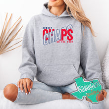 Load image into Gallery viewer, &#39;Chaps Diagonal&#39;  Hoodie-Grey
