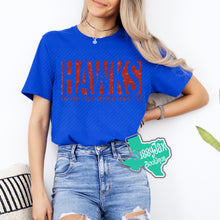 Load image into Gallery viewer, ARGYLE REDHAWKS: Hawks Ain't Us Tees-Royal
