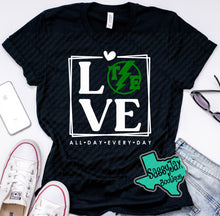 Load image into Gallery viewer, &quot;LOVE&quot; Black Tee or Sweatshirt
