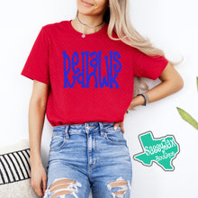 Load image into Gallery viewer, ARGYLE REDHAWKS: Redhawks Wonky Tees-Red
