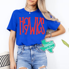 Load image into Gallery viewer, ARGYLE REDHAWKS: Hawks Oversize Tees-Royal
