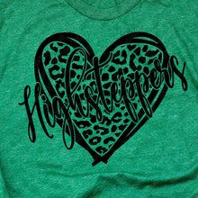 Load image into Gallery viewer, HIGHSTEPPERS Leopard Heart-Green
