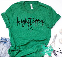 Load image into Gallery viewer, HIGHSTEPPERS Highsteppers Script Heart-Green
