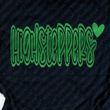 Load image into Gallery viewer, HIGHSTEPPERS Highsteppers with heart-Black
