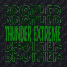 Load image into Gallery viewer, Thunder Extreme: "Thunder Extreme BROTHER" Black Onesie, Tee, or Sweatshirt
