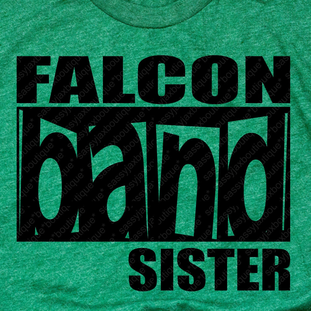 BAND Custom Family Green/Black Tee or Sweatshirt