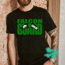 Load image into Gallery viewer, COLOR GUARD Falcon Guard Senior DAD Black Tee or Sweatshirt
