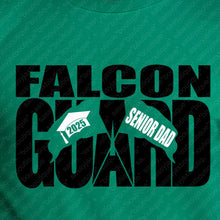 Load image into Gallery viewer, COLOR GUARD Falcon Guard Senior DAD Green Tee or Sweatshirt
