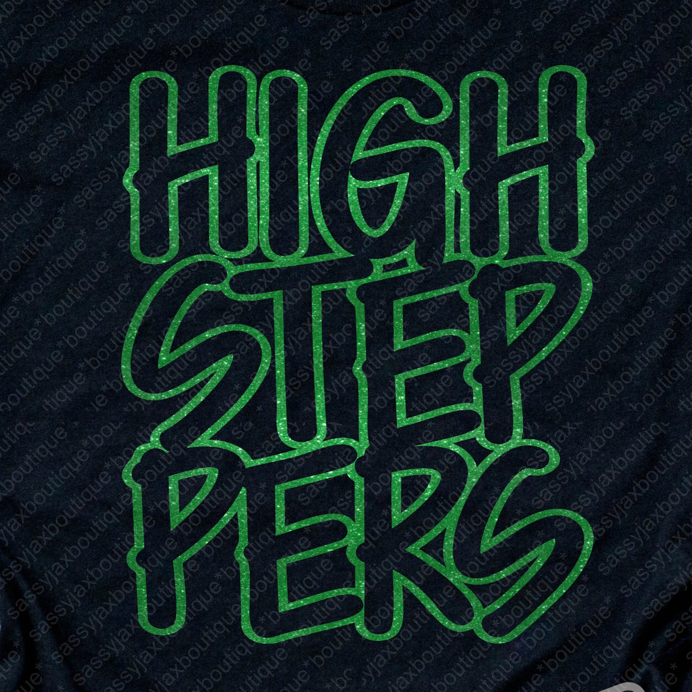 Higher Stapper LDHS FALCONS: HIGHSTEPPERS Highsteppers Stack-Black – SassyJax Boutique