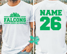 Load image into Gallery viewer, LDHS FALCONS: CHEER Senior Dad Tee
