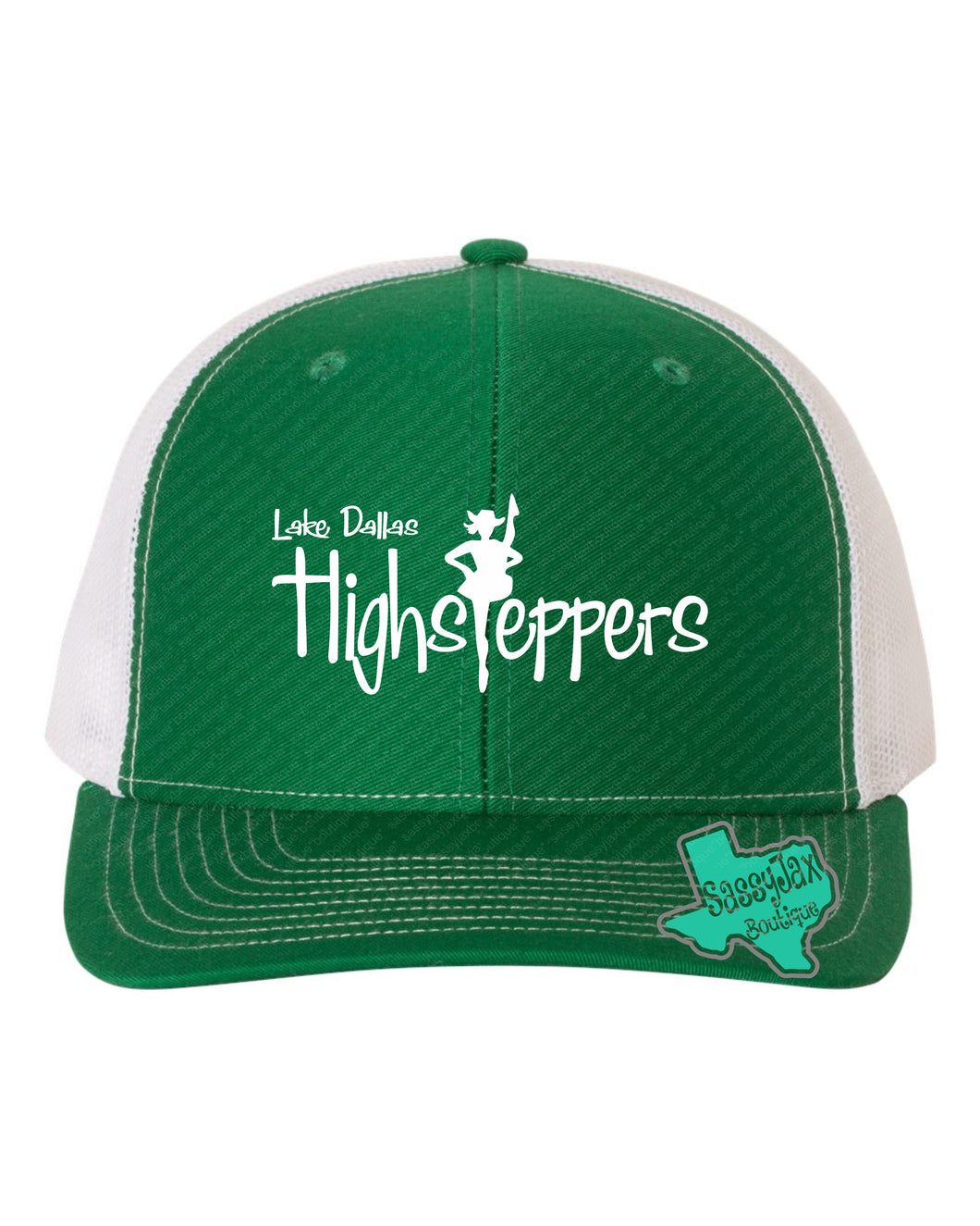 LDHS FALCONS: HIGHSTEPPERS Embroidered Logo Cap-Green